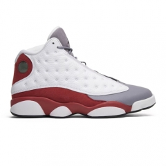 Air Jordan 13 White Team Red Flint Grey