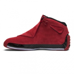 Authentic Air Jordan 18 Retro Toro Red