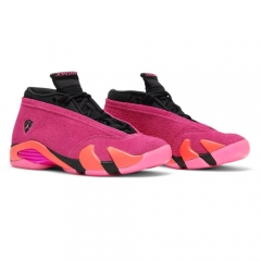 Authentic Air Jordan 14 Low Shocking Pink