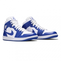 Authentic Air Jordan 1 Mid Kentucky Blue