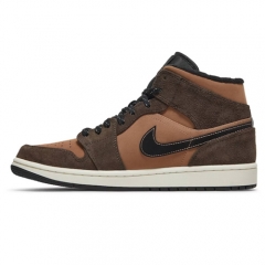 Authentic Air Jordan 1 Mid Earth Tone