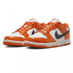 Authentic Halloween Colors Hit the Nike Dunk Low White Orange Black GS