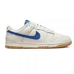 Authentic Nike Dunk Low SE Sail Dark Marina Blue GS