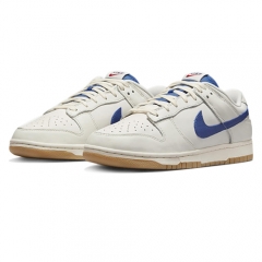 Authentic Nike Dunk Low SE Sail Dark Marina Blue GS