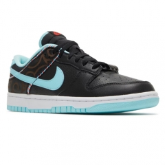 Authentic Nike SB Dunk Low Barber Shop Black