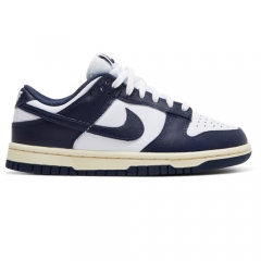 Authentic Nike Dunk Low Vintage Navy