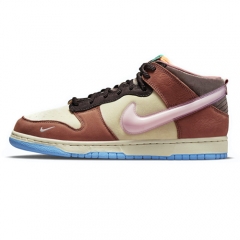 Authentic Social Status x Nike Dunk Mid Chocolate Milk