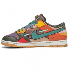 Authentic Nike Dunk Low Scrap Archeo Brown