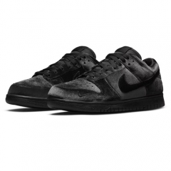 Authentic Dover Street Market x Nike Dunk Low Triple Black