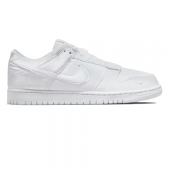 Authentic Dover Street Market X Nike Dunk Low Triple White