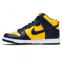 Authentic Nike Dunk High SP Michigan GS