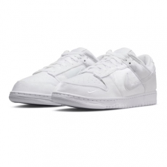 Authentic Dover Street Market X Nike Dunk Low Triple White DH2686-100