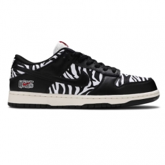 Authentic Quartersnacks x Nike SB Dunk Low Little Debbie‘s Zebra Cakes