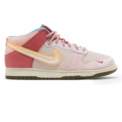 Authentic Social Status x Nike Dunk Mid Strawberry Milk