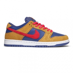 Authentic Nike SB Dunk Low Wheat Dark Purple