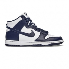 Authentic Nike Dunk High Midnight Navy