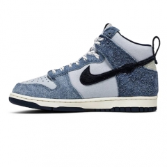 Authentic Notre X Nike Dunk High Midnight Navy