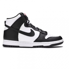 Authentic Nike Dunk High Black White GS