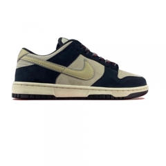 Authentic Nike Dunk Low Navy Suede