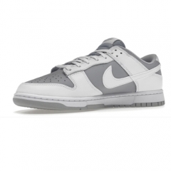 Authentic Nike Dunk Low Retro White Grey