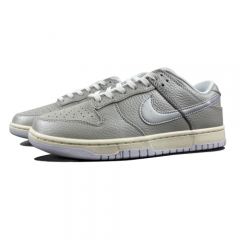 Authentic Nike Dunk Low Metallic Silver GS