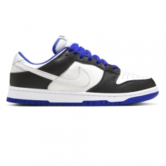 Authentic Nike Dunk Low White Black Royal GS