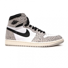 Authentic Air Jordan 1 High OG White Cement