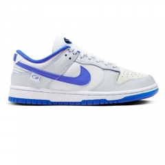 Authentic Nike Dunk Low Worldwid White Blue GS