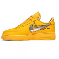 Authentic OFF‑WHITE X Nike Air Force 1 Low Lemonade