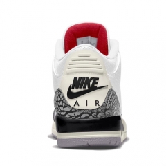 Authentic Air Jordan 3 White Cement Reimagined