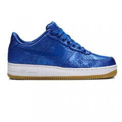 Authentic CLOT x Nike Air Force 1 Low PRM Royal Silk