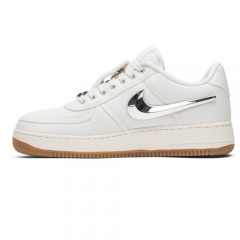 Authentic Travis Scott x Nike Air Force 1 Low Sail