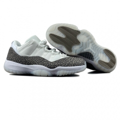 Authentic Air Jordan 11 Low White Cement