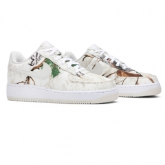 Authentic Realtree X Nike Air Force 1 Low White Camo GS