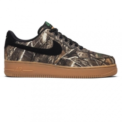 Authentic Realtree X Nike Air Force 1 Low Tan Camo GS