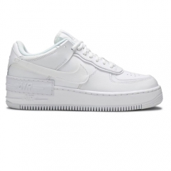 Authentic Nike Air Force 1 Shadow Triple White GS