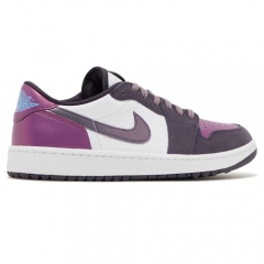 Authentic Air Jordan 1 Low Golf NRG Purple Smoke