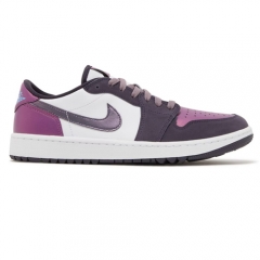 Authentic Air Jordan 1 Low Golf NRG Purple Smoke