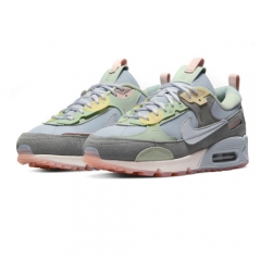 Authentic Nike Air Max 90 Futura Grey Green Pink