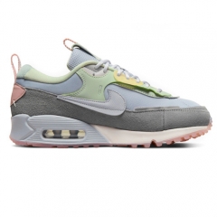 Authentic Nike Air Max 90 Futura Grey Green Pink