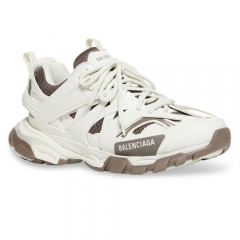 Authentic Balenciaga Track Sneaker Off-white Dark Grey Mesh and Nylon