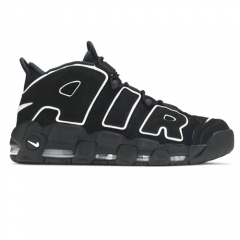 Authentic Nike Air More Uptempo Black White