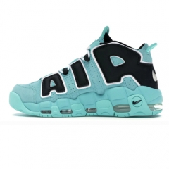 Authentic Nike Air More Uptempo Light Aqua GS