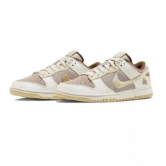 Authentic Nike Dunk Low Year of the Rabbit Beige BrownGS