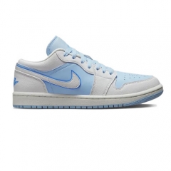 Authentic Air Jordan 1 Low SE Contrary Ice Blue