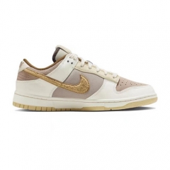 Authentic Nike Dunk Low Year of the Rabbit Beige BrownGS