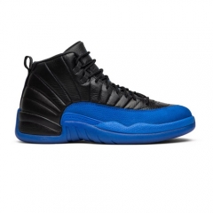 Authentic Air Jordan 12 Retro Game Royal Black