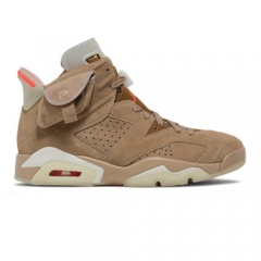 Authentic Travis Scott x Air Jordan 6 Retro British Khaki