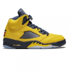 Authentic Air Jordan 5 Retro SE Michigan