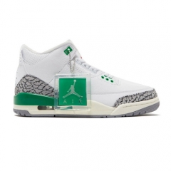 Authentic Air Jordan 3 Lucky Green